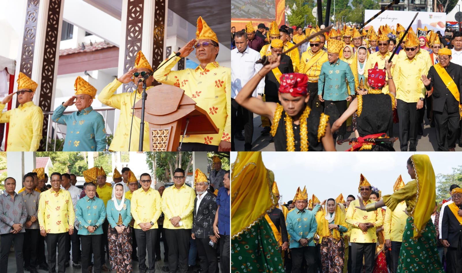 Menteri Hukum Supratman Pimpin Upacara HUT ke-48 Kota Palu, Puji Kota Makin Bersih dan Tertata
