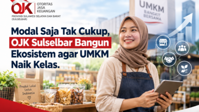 Modal Saja Tak Cukup, OJK Sulselbar Bangun Ekosistem agar UMKM Naik Kelas