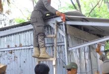 Berdiri 20 Tahun di Atas Fasum, Tiga Bangunan di Biringkanaya Akhirnya Ditertibkan