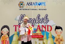 Siswi SD Islam Athirah Bukit Baruga Raih Medali Emas Olimpiade Bahasa Inggris Internasional di Thailand