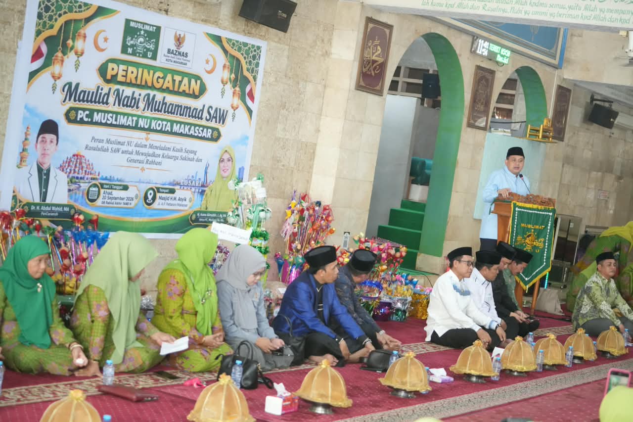 Wali Kota Makassar Ajak Muslimat NU Kolaborasi dengan Dewan Lingkungan Atasi Sampah