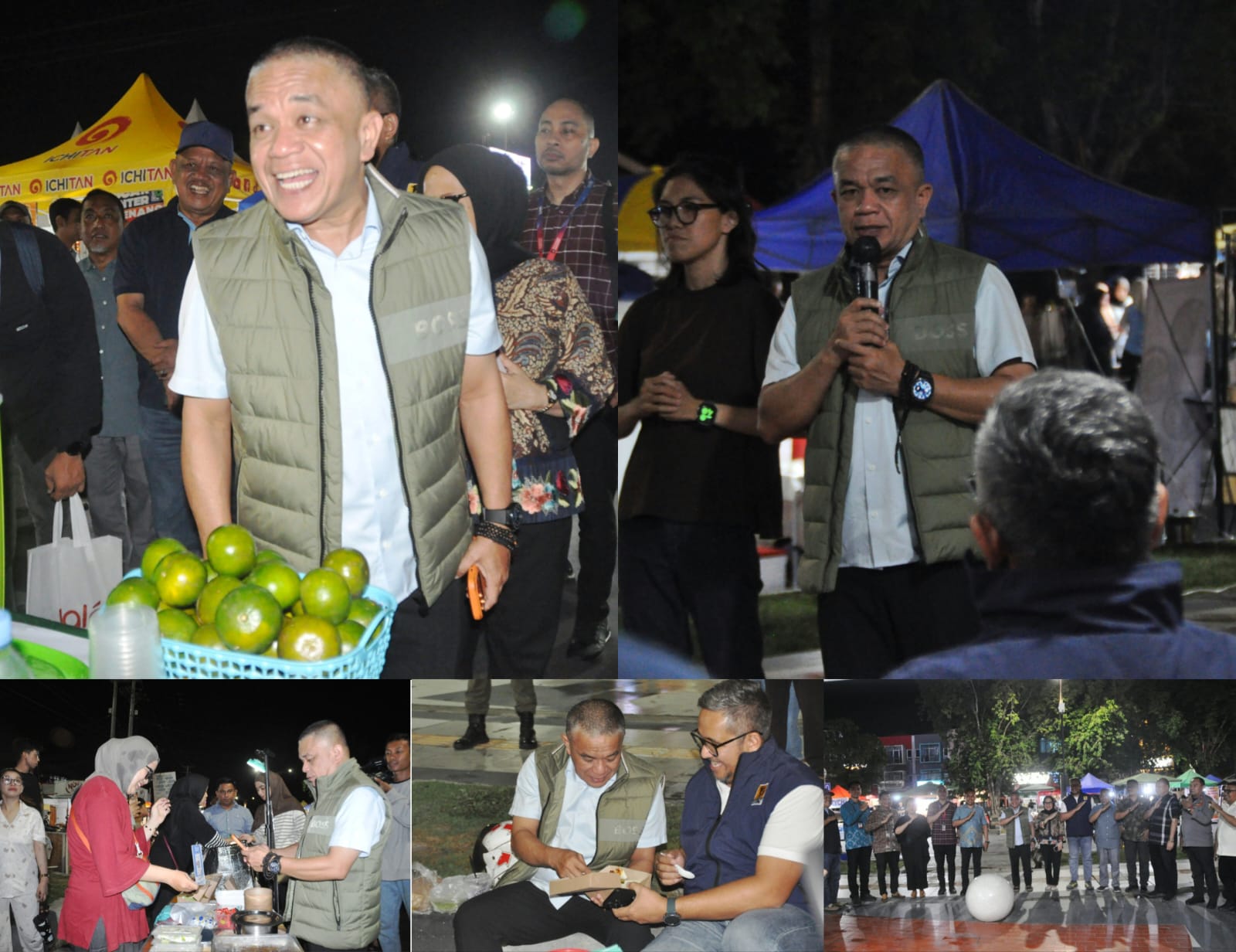 Wali Kota Palu Buka Night Market HUT ke-48, Dorong UMKM Terus Tumbuh dan Berkreasi