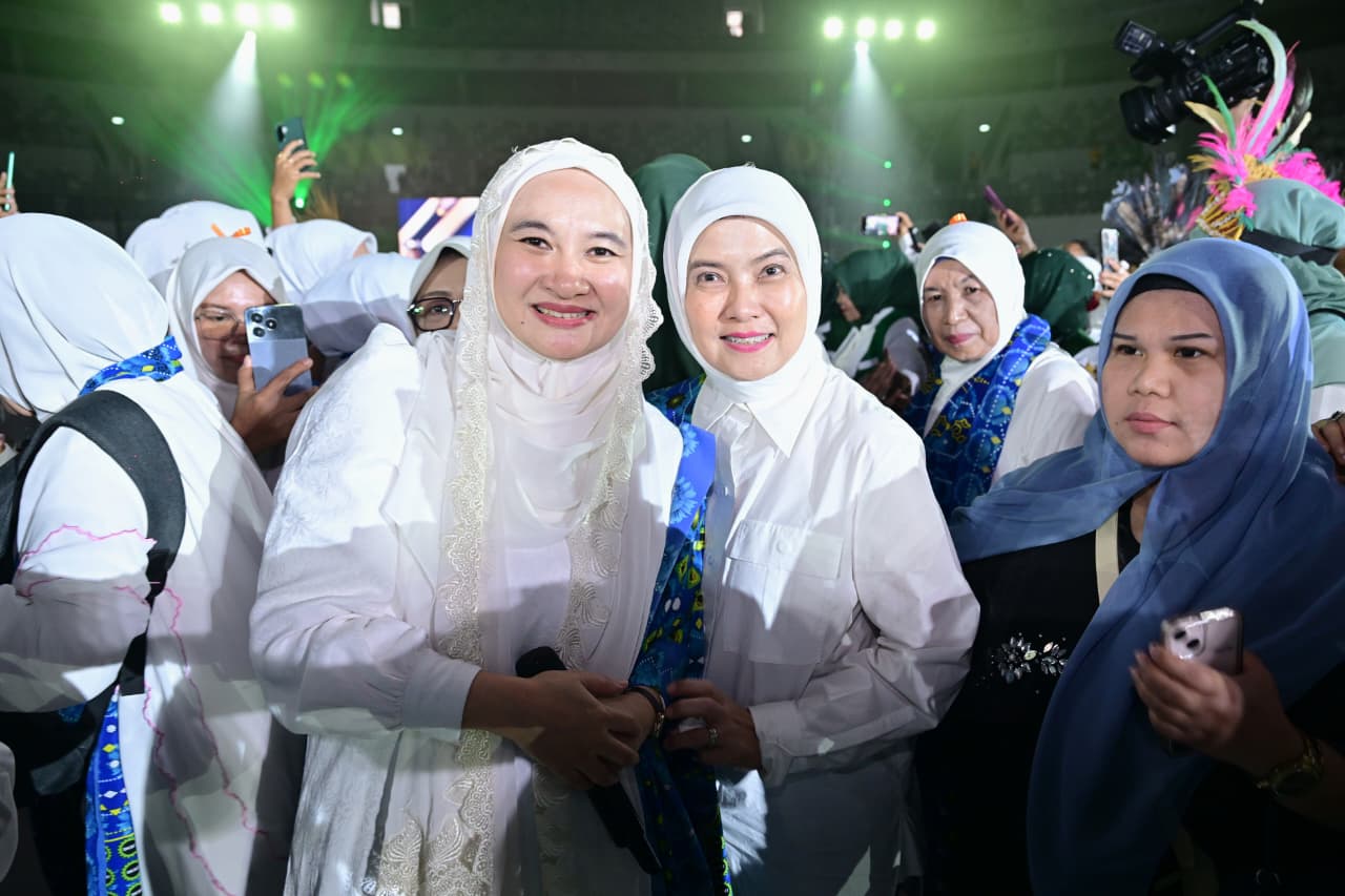 Aliyah Mustika Ilham Hadiri Milad ke-45 BKMT, Perkuat Semangat Pemberdayaan Umat