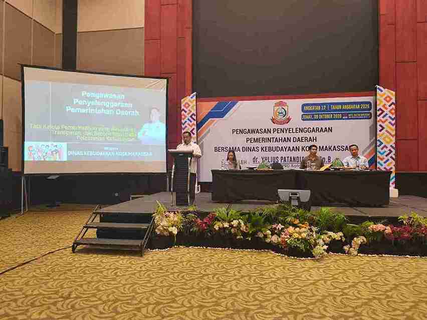 Yulius Patandianan Bersama Dinas Kebudayaan Kota Makassar Perkuat Pengawasan Pemerintahan Daerah Angkatan XII Tahun 2026