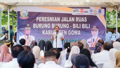 Tak Ada Lagi Jalan Berlubang dan Debu, Gubernur Andi Sudirman Resmikan Jalan Burung-Burung dan Bili-Bili