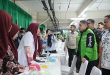 Sapa Pengemudi Gojek, Munafri Tekankan Pentingnya Cek Kesehatan dan Jaminan Sosial