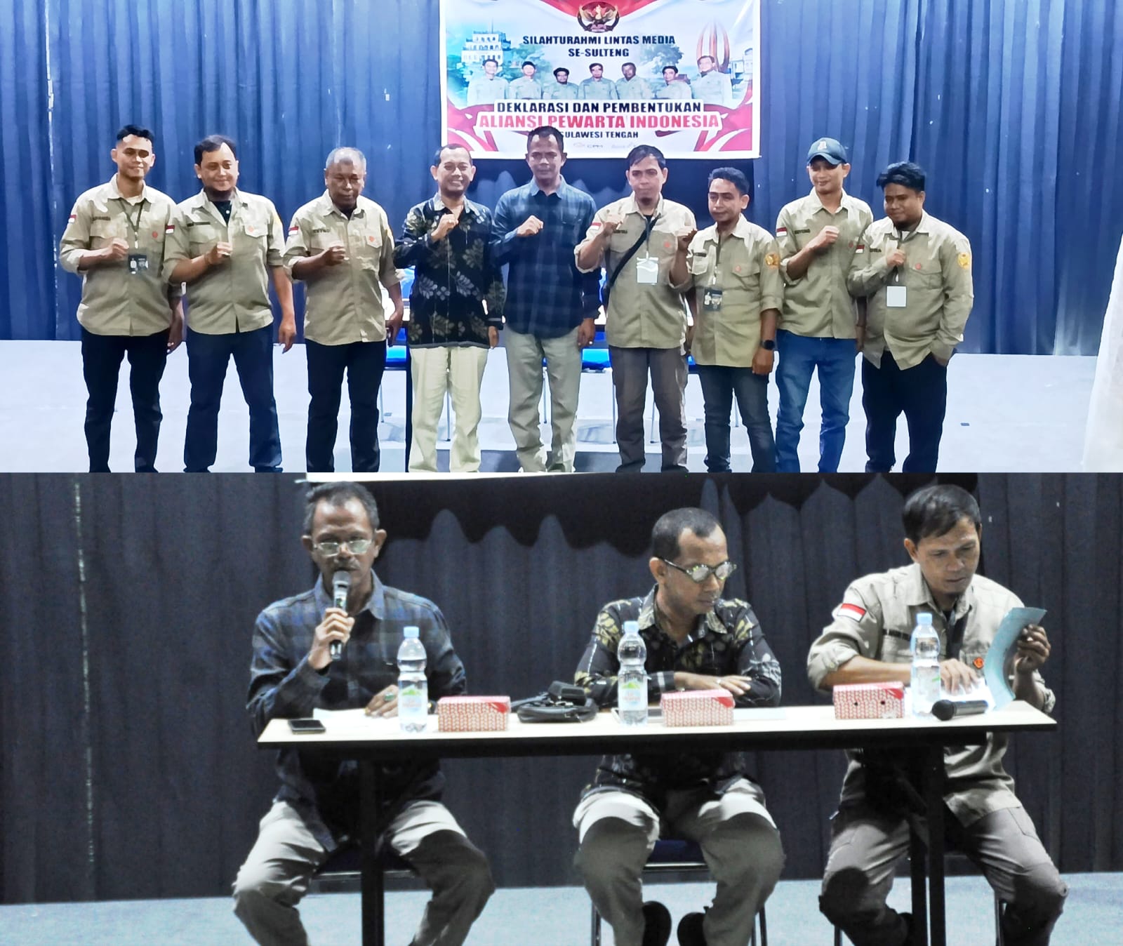Pemkot Palu Apresiasi Deklarasi Aliansi Pewarta Indonesia Sulteng