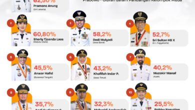 Andi Sudirman Sulaiman Masuk 10 Gubernur Berkinerja Baik Versi Anak Muda