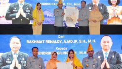 Pisah Sambut Kakanwil Kemenkum Sulteng di Palu: Rakhmat Renaldy Mutasi ke Kalsel, Hendrik Pagiling Siap Lanjutkan Sinergi