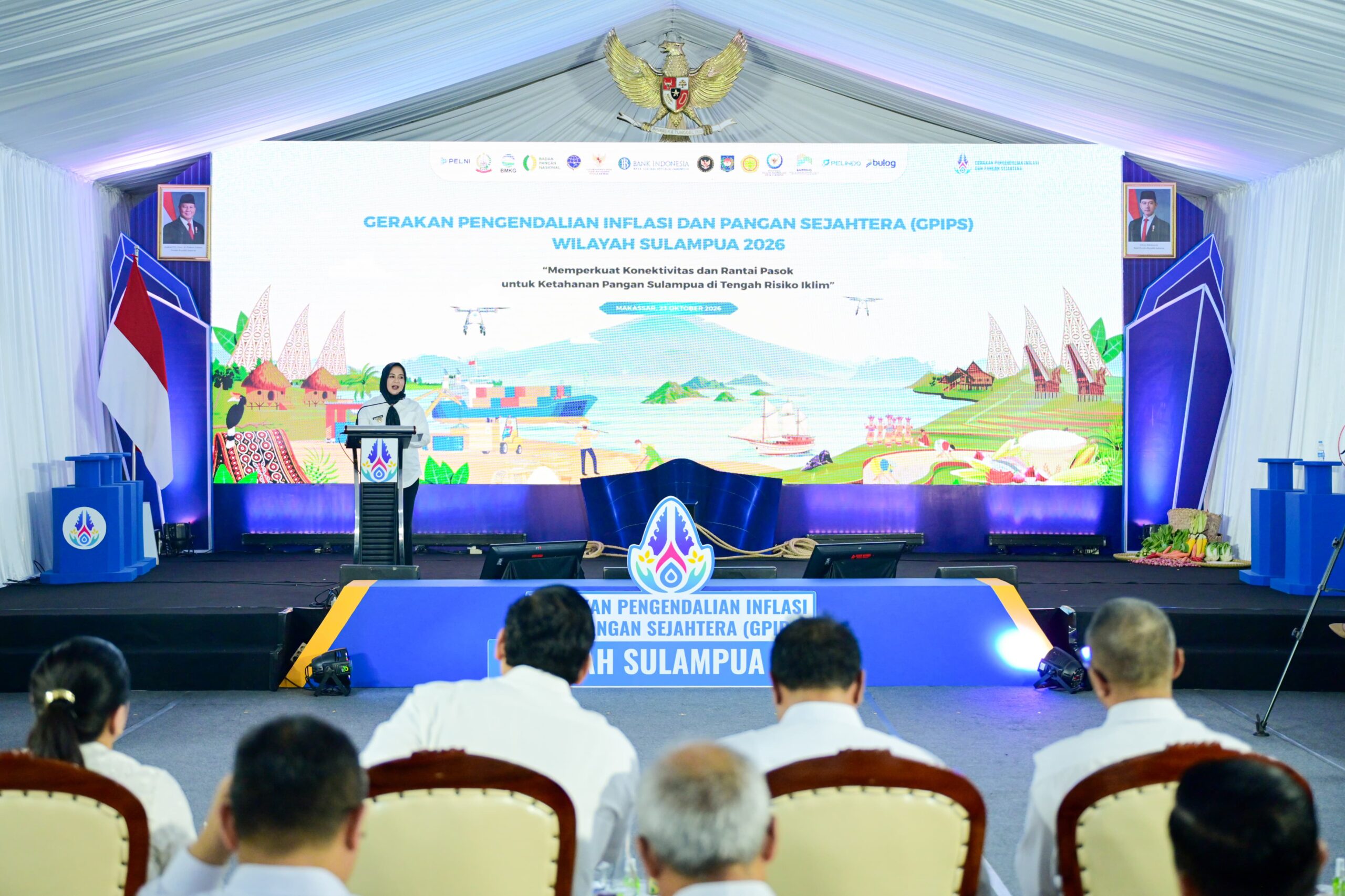 Wagub Sulsel Dukung Penguatan Konektivitas dan Kerja Sama Pangan Sulampua
