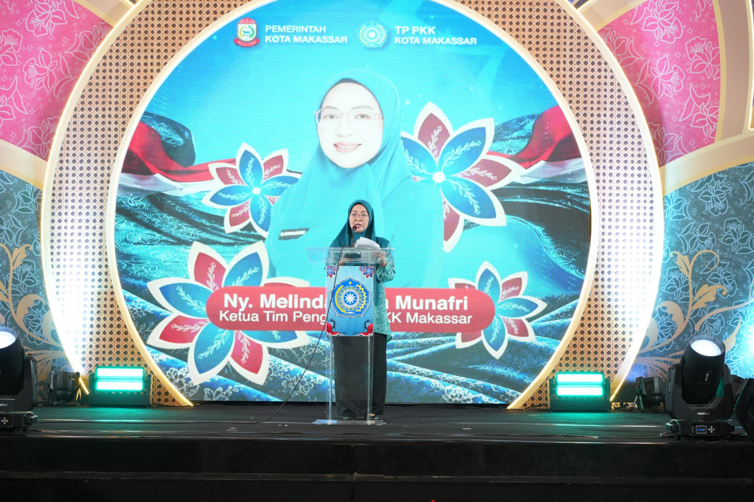 Melinda Aksa Buka Pameran UMKM dan Jambore HKG PKK Makassar, Dorong Kader Lebih Berdaya dan Kreatif