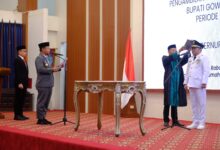 Dilantik Gubernur Andi Sudirman Jadi Bupati Gowa, Darmawangsyah Prioritaskan Penyelesaian Program Pembangunan dan Keuangan