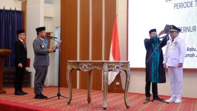 Dilantik Gubernur Andi Sudirman Jadi Bupati Gowa, Darmawangsyah Prioritaskan Penyelesaian Program Pembangunan dan Keuangan