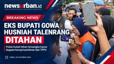 Polda Sulsel Tahan Eks Bupati Gowa Husniah Talenrang dalam Kasus Dugaan Korupsi