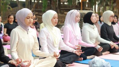 Rayakan HUT ke-74 KALLA, Bugis Waterpark Adventure Gelar Nature Yoga Bersama 150 Peserta