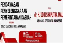 Perkuat Sinergi Pengawasan Pemerintahan Daerah 2026, Legislator Udin Saputra Malik Bersama Dinas Kearsipan Makassar Matangkan Persiapan Angkatan XI
