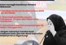 Legislator DPRD Makassar Andi Tenri Uji Berdiri di Garis Depan Perjuangkan Nasib 6.000 PPPK Paruh Waktu