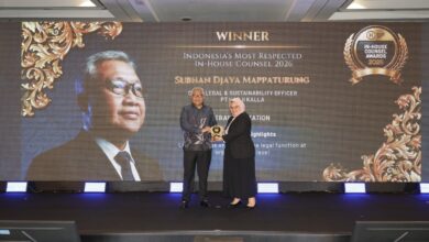 Subhan Djaya Mappaturung Raih Penghargaan In-House Counsel Awards 2026
