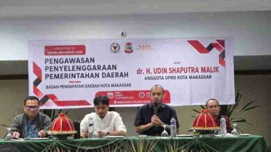 Legislator DPRD Kota Makassar Udin Saputra Bersama Bapenda Gelar Pengawasan Penyelenggaraan Pemerintahan Daerah Angkatan XII Tahun 2026